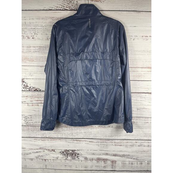 Zero Restriction Jacket Men's Medium Blue Lightweight Golf Windbreaker Full Zip - Picture 6 of 8